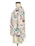 Adrienne Vittadini 100% Polyester Floral Ivory 3/4 Sleeve Blouse Size M - photo 5
