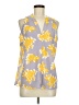 Adrienne Vittadini Yellow Sleeveless Blouse Size M - photo 1