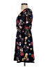 No Boundaries Floral Black Casual Dress Size 1 - photo 5
