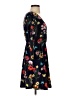 No Boundaries Floral Black Casual Dress Size 1 - photo 4