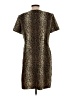 Sag Harbor 100% Polyester Animal Print Gold Cocktail Dress Size 10 (petite) - photo 2