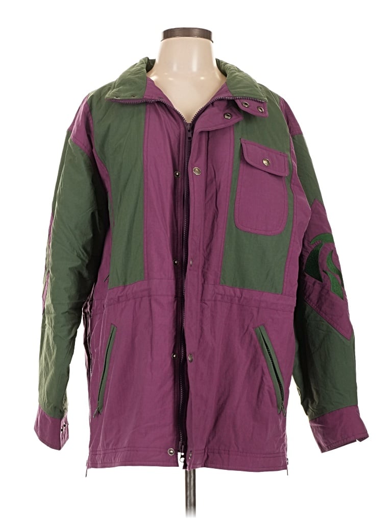 Pre-owned Assorted Brands Jacket In Purple