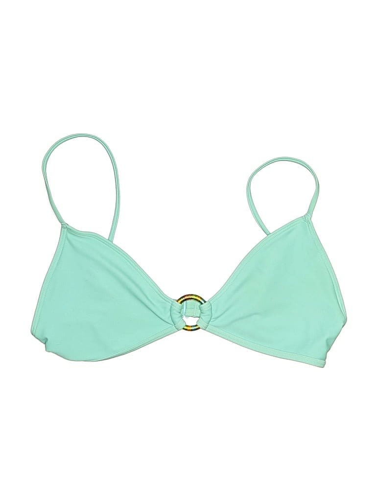 Pre-owned Aerie Swimsuit Top Green Swimwear