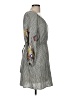 Feathers Gray Casual Dress Size M - photo 4