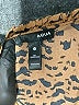 Aqua 100% Polyester Multi Color Brown Long Sleeve Polo Size XL - photo 7
