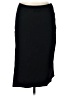 Eileen Fisher Solid Black Formal Skirt Size L - photo 2