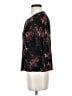 Garnet Hill Floral Black Cardigan Size M - photo 5