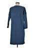 For Cynthia Solid Blue Casual Dress Size M - photo 2