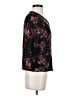 Garnet Hill Floral Black Cardigan Size M - photo 4