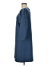 For Cynthia Solid Blue Casual Dress Size M - photo 5
