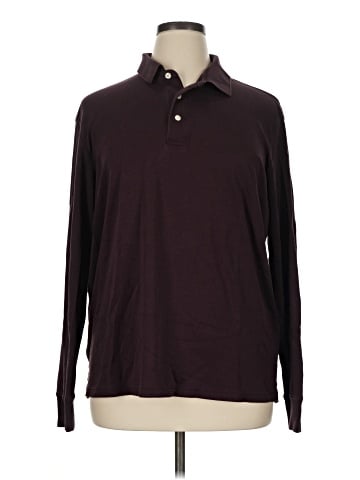 Lands' End Long Sleeve Polo (view 1)