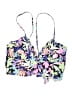 Decree Floral Purple Swimsuit Top Size XL - photo 1