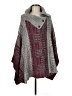 Sisters Burgundy Poncho One size - photo 1