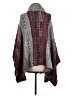 Sisters Burgundy Poncho One size - photo 2
