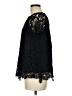 Guest Editor Black Short Sleeve Blouse Size M - photo 5