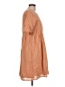 Roolee Solid Tan Casual Dress Size L - photo 4