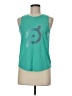 Peloton Teal Sleeveless T-Shirt Size M - photo 1