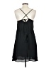 Ann Taylor LOFT 100% Polyester Solid Black Casual Dress Size XS - photo 2