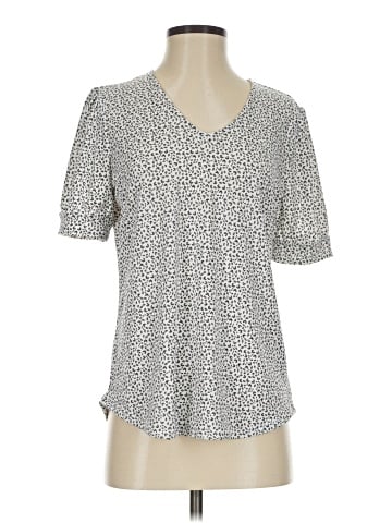 Adrianna Papell Short Sleeve Blouse (view 1)
