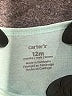 Carter's 100% Cotton Print Teal Short Sleeve Onesie 9-12 MO / 12 MO - photo 3