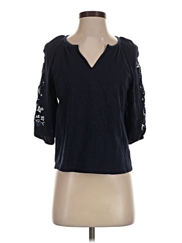 Skies Are Blue 3/4 Sleeve Top (view 1)