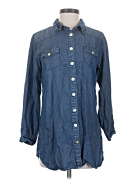 Soft Surroundings 3/4 Sleeve Button Down Shirt