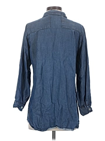Soft Surroundings 3/4 Sleeve Button-Down Shirt (view 2)