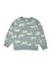 Hanna Andersson 100% Cotton Print Teal Pullover Sweater Size 3T - photo 1