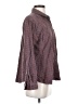 Volcom 100% Cotton Houndstooth Brown Long Sleeve Button-Down Shirt Size S - photo 4
