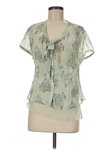 Rafaella Short Sleeve Blouse (view 1)