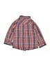 Levi's 100% Cotton Plaid Red Long Sleeve Button-Down Shirt 12-18 MO / 18 MO - photo 2