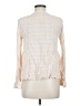 Paper Crane Ivory Long Sleeve Blouse Size M - photo 2