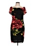 Frank Lyman Design Floral Black Cocktail Dress Size 10 - photo 1