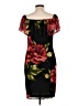 Frank Lyman Design Floral Black Cocktail Dress Size 10 - photo 2