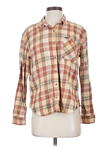 Volcom Long Sleeve Button-Down Shirt (view 1)