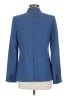 Banana Republic 100% Polyester Chevron-herringbone Blue Blazer Size 6 - photo 2