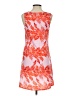 SimpleFun Print Orange Cocktail Dress Size S - photo 2