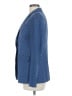 Banana Republic 100% Polyester Chevron-herringbone Blue Blazer Size 6 - photo 5