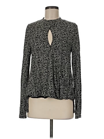 Sun & Shadow Long Sleeve Blouse (view 1)