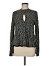 Sun & Shadow Black Long Sleeve Blouse Size M - photo 1