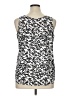 Faded Glory 100% Polyester Silver Sleeveless Top Size XL - photo 2