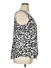 Faded Glory 100% Polyester Silver Sleeveless Top Size XL - photo 4