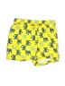 Old Navy 100% Polyester Print Yellow Board Shorts Size 6-12 mo - photo 1