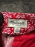 Madewell Hearts Red Shorts Size 12 - photo 3