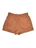 Uniqlo Solid Brown Khaki Shorts Size XL - photo 2