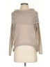 Saks Fifth Avenue Metallic Tan Turtleneck Sweater Size XS - photo 1