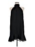 Krisa 100% Polyester Solid Black Cocktail Dress Size M - photo 1
