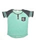 Exist Teal Short Sleeve Henley Size L (kids) - photo 1