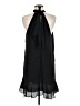Krisa 100% Polyester Solid Black Cocktail Dress Size M - photo 2