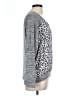 Kut from the Kloth 100% Rayon Animal Print Gray Pullover Sweater Size L - photo 4